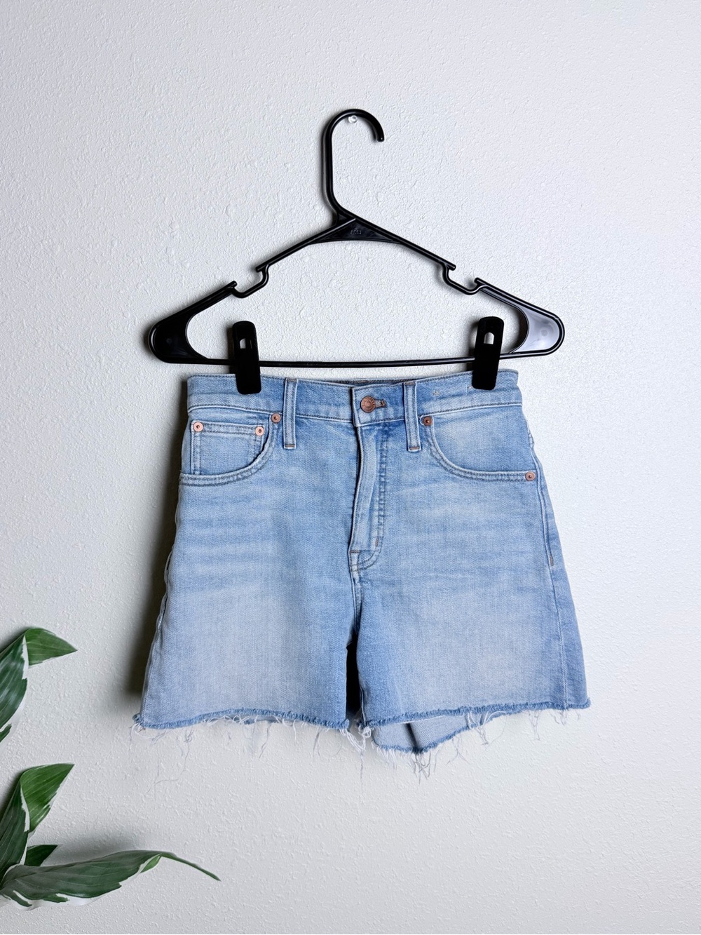 Madewell High-Rise Denim Shorts